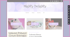 Desktop Screenshot of mightydelighty.net
